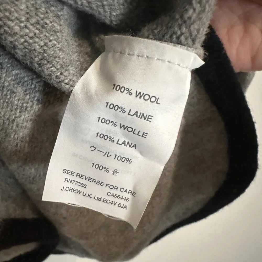 J. Crew stay cozy